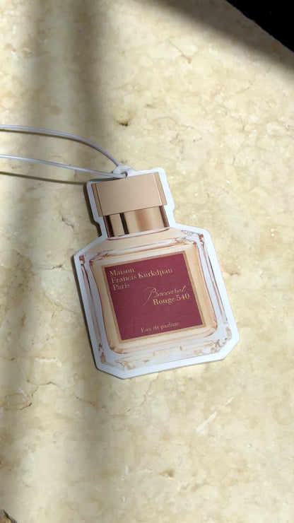 Baccarat Rouge Car Air Freshener